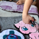 alfombras personalizadas a pedido con logo precio living dormitorio descaso de cama alfombra tufting chile comprar precio diseño personalizado tufiting